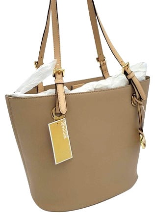 jet set saffiano leather tote bag