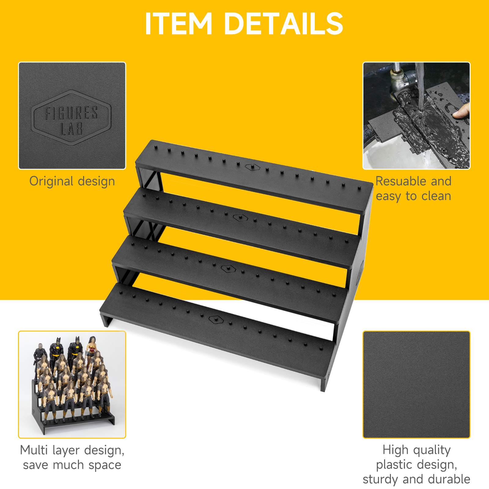 Modellino Tavolo In Scala 1/6 Per Action Figure Da 12 Pollici – Accessorio Diorama In Plastica Per Collezionisti