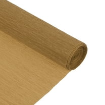 Uxcell Crepe Paper Roll 8.2ft Long 10 Inch Wide for Wedding Ceremony Various Large Festivals Decoration,Coffee