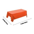 thumbnail image 3 of Disposable Plastic Tablecloth | Solid Color Padded Table Cover for Parties, Picnics & Events | 54x72 Inch Waterproof & Stain Resistant | 1-Pack, 3 of 6