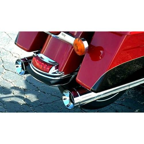 Kerker Stout Mufflers Chrome Fits 1014 HarleyDavidson Electra Glide