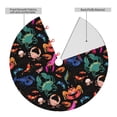 thumbnail image 6 of Cauagu 36" Christmas Tree Skirt Animals Under Water Pattern Christmas Tree Decorations Tree Mat for Xmas Decorations Occasion Holiday Home Decor -36", 6 of 7