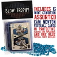 thumbnail image 2 of Paquete de tarjetas de fútbol americano Blow Trophy Cam Newton, set de 6, 2 of 6