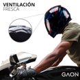 thumbnail image 3 of Casco Para Motocicleta Con Certificación Dot Visor Abatible Gaon Integral Gaon MOV-CASC-FH05(AZULROJO/M), 3 of 10
