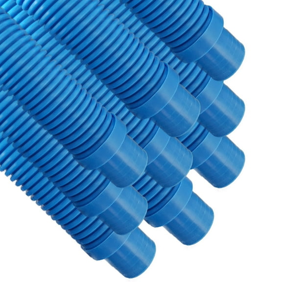 Puri Tech Pool Cleaner Vac Hose Kreepy Krauly Barracuda 1.5 in x 4 ft Blue 9 Pack