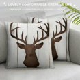 thumbnail image 3 of COMIO  Cabin Decor Pillow Covers ,Cabin Throw Pillows,Log Cabin Decor,Wild Animal Deer Farmhouse Rustic Pillow Covers,Camping Pillow,Camping Decor,Woodland Nursery Decor, 3 of 5