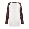 thumbnail image 5 of Blusa suelta informal de manga larga con cuello redondo para mujer, camisas con estampado de Halloween Fridja fjkfkj2392, 5 of 5