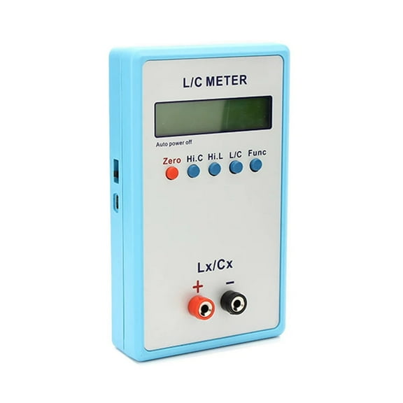 LC200A Handheld L/C Meter Inductance Capacitance Meter Digital Bridge LCR Backlight LCD Display Inductance Capacitance Tester ,Easy to Use