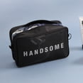 thumbnail image 4 of Bolsa de cosméticos de malla de 3 piezas, bolsas de maquillaje, bolsa con cremallera para accesorios de viaje de oficina, 3 tamaños, 4 of 6