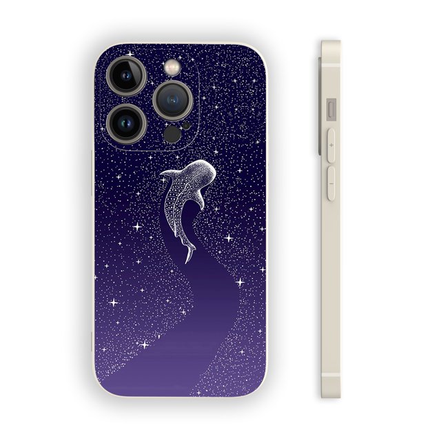 Mantenga su iPhone seguro y elegante con una moderna funda para teléfono con estampado de dibujos animados y arenada