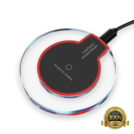 Wireless Charger for iPhone 7 Plus, Qi Wireless Charging Pad Wireless Charging for iPhone 7/6/6S Plus