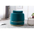 thumbnail image 5 of CAROCC Modern Akili Swivel Accent Chair Barrel Chair for Hotel Living Room Modern Leisure Chair, 5 of 8