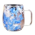 thumbnail image 2 of Clearance Glass&Bottle under $6 200ml Dried Flowers Glass Cup Mugs With Dry Flowers Double Walled Glass Coffee Mug Dried Flowers Glass Coffee Mugs Dry Flower Cup For Juice Coffee Or Tea Lover, 2 of 9