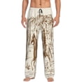 thumbnail image 1 of Balery Western Desert Cowboys1 Pantalones de pijama para hombre, pijama ultraligero, pantalón de descanso-Medium, 1 of 6