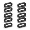 thumbnail image 1 of Wristwatch Band Holder Silicone Fastener Ring Keeper 18mm/20mm/22mm Belt Loops, 1 of 5
