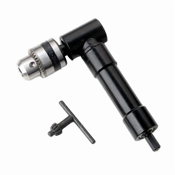 Right-Angle Electric Drill Three-Claw Chuck Corner Device Right-Angle ...