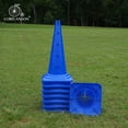 thumbnail image 3 of Lord Anson trade; Dog Agility Hurdle Cone Set - Canine Agility Training Set - Obedience, Agility, and Rehabilitation - 16 Agility Cones and 8 Agility Rods, 3 of 6