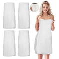 thumbnail image 1 of Toalla Spa Wrap Tigeen para mujer, baño y ducha (blanca, M), 1 of 6
