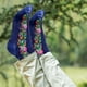 thumbnail image 5 of Socks Women's And Winter New Short Socks Women's Embossed Pattern Retro Versatile Mid Length Socks, Great Gift, 5 of 6
