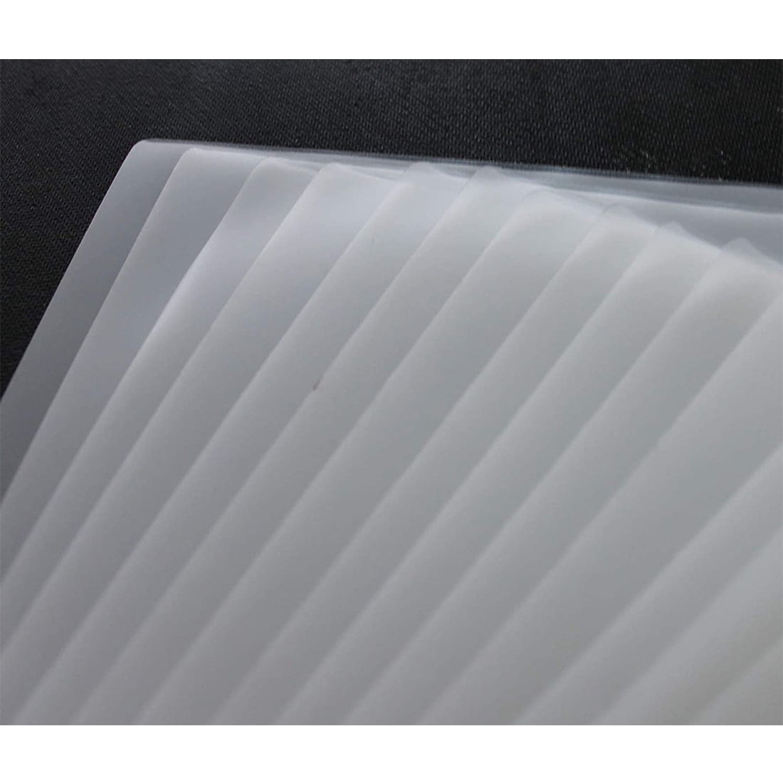 INTBUYING 100pk 6x9" PVC 2Flap 5Mil Glossy Clear Thermal Hot Laminating Pouch Film Laminator
