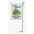 thumbnail image 4 of Printtoo White I Love Camping Garden Summer CampingFlagCustom Personalized Camping Flags For Campers Double Sided CampsiteFlag, 4 of 4