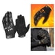 thumbnail image 4 of Guantes de moto Baoblaze con pantalla táctil para ciclismo gruesos aire libre Negro L, 4 of 8