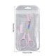 thumbnail image 4 of Tijeras para Cejas Con Peine  Empuñaduras Antideslizantes Los Dedos Regalos Reutilizables Hombres Y Mujeres, 4 of 9