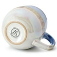 thumbnail image 3 of Meritage Luster 4 Piece 19.6 Ounce Reactive Glaze Stoneware Mug Set in Blue Multi, 3 of 6