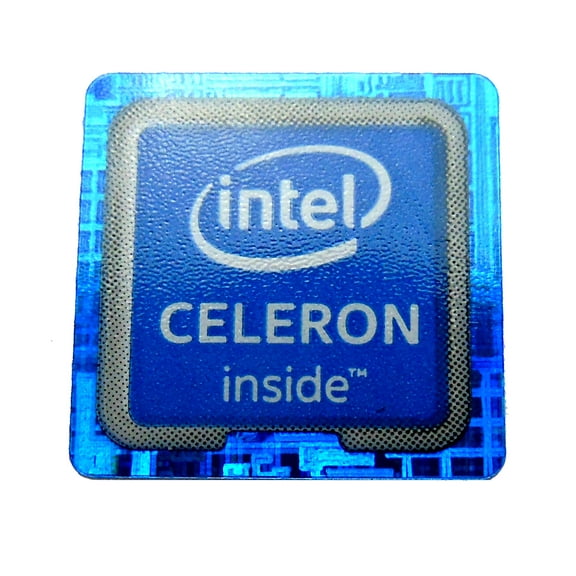 Intel Celeron Inside Sticker 14 x 14mm / 9/16" x 9/16" [1082]