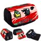 thumbnail image 1 of Estuche de bolígrafo de juego de gran capacidad, estuche de bolígrafo asesino de hombre lobo espacial para estudiantes de escuela primaria, caja de papelería entre nosotros, 1 of 1
