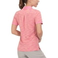 thumbnail image 3 of Dasawamedh Women's Quick Dry Polo Shirt Short Sleeve Golf Shirt Stretch UV Protection Sports T-Shirt Size M, 3 of 6