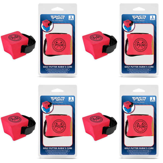 Golf Putter Cube Esponja Putting Trainer Accesorios () Rojo