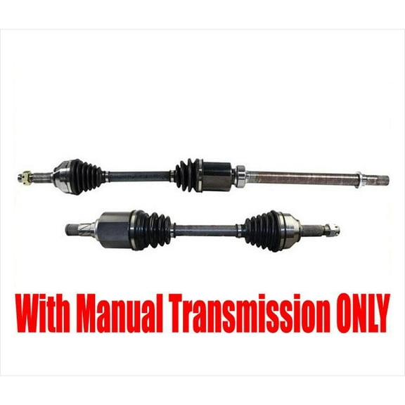 Front CV Axles for NISSAN SENTRA 2.5 SE-R Manual Transmission 2007-2012