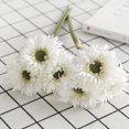 thumbnail image 5 of FNNMNNR Artificial Flower Eye-catching Realistic Looking Faux Silk Flower Faux Flowers DIY Wedding Bouquets for Home, 5 of 10