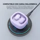thumbnail image 2 of Auriculares gamer inalámbricos HTC True Wireless Earbuds 9+ BDA9 violeta con luz LED, 2 of 6