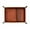 Dark Brown, variant on Kuntesetty PU Leather Storage Tray Catchall Tray Small Foldable Valet Tray for Wallet Phone Dark Brown
