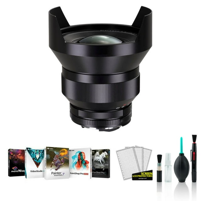 ZEISS Distagon T* 15mm F/2.8 Objectif ZF.2 pour Nikon F 1964-831 - avec Ensemble de Logiciels Corel Mac
