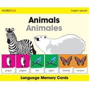 Wordplay: Wordplay Language Memory Cards-Animals (English-Spanish) (Game)