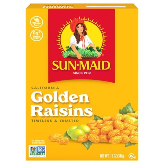 Sun-Maid® California Golden Raisins, 12 oz Bag in a Box