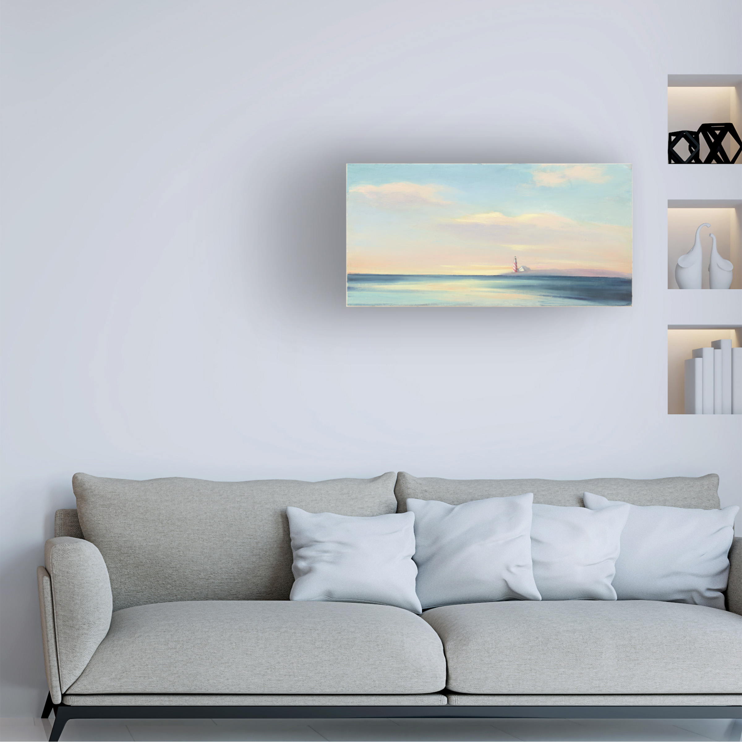 Trademark Fine Art 'Dawn Beacon' Canvas Art by Julia Purinton