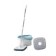 thumbnail image 5 of Juego de trapeador y balde Trapeadores de microfibra de acero inoxidable Reutilizables para el hogar Ajustables con 2 mopas, 5 of 9