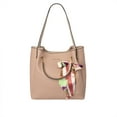 thumbnail image 4 of Alexis Bendel Women’s Vegan Leather Multi-Style Shopper Tote Everyday Handbag withScarves, 4 of 6
