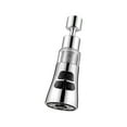 thumbnail image 2 of Tozuoyouz Sink Water Faucet Filter,360-Degree Rotating Faucet Water Purifier Faucet Purifier With 3 Water Modes For Kitchen, Bathroom, Sink, Removes Heavy Metals And Hard Water Silver, 2 of 6