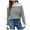 Black, variant on 50% Off Clear! Viikei Cardigan Sweaters for Women Plus Size Womens Sweaters Women's Striped Knitted Sweater Recreational Long Sleeves Stand Collar Buttons Pullover Sweater