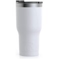 thumbnail image 7 of RTIC 20 oz Stainless Steel Insulated Tumbler, Splash-Proof Lid, White, 7 of 7