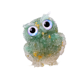 thumbnail image 2 of Estatua de búho, recuerdo, colección de animales, regalo, decoración de escritorio, mini figura de búho verde, 2 of 9