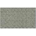 thumbnail image 3 of (2 pack) Mainstays Geometric Diamond Black Tonal Olefin Indoor Accent Rug, 1'8" x 2'10", Skid-Resistant, 3 of 10