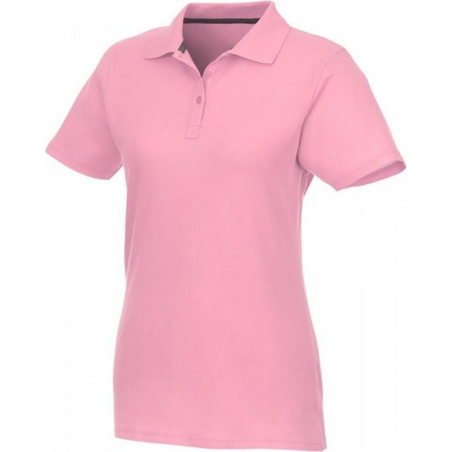 Elevate - Polo Helios Manga Corta para Mujer (Rosa Claro)