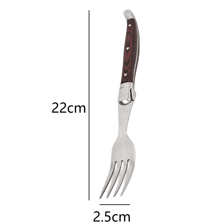 Steak Knives Set of 4, Triple Rivet Non-Serrated Stainless Steel Sharp  Blade Flatware Steak Knife Set, For Restaurant Tableware Kitchen Camping,  Dishwasher Safe 