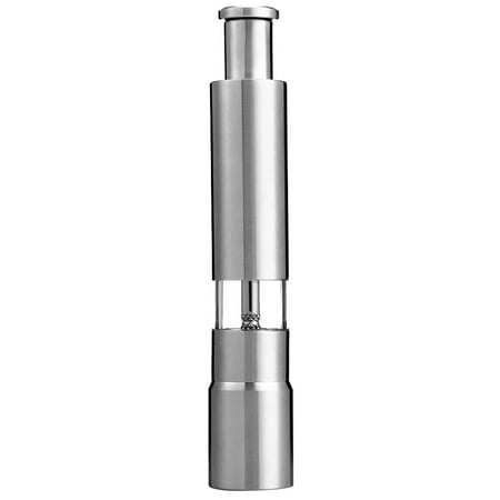 

LIHUA Pepper Grinder Manual Rustproof Labor-saving Finely Ground Stainless Steel Large Capacity Stable Performance Spice Grinder Kitche